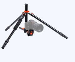 K&F Concept SA254T2 stativ/monopod s hlavou a křížovým sloupkem