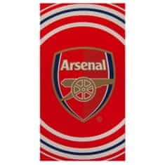 FotbalFans Osuška Arsenal FC, červená, 70x140cm, 100% bavlna