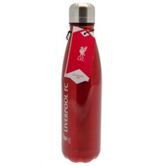 FotbalFans Luxusní Termoska Liverpool FC, metalická červená, nerez, 550ml