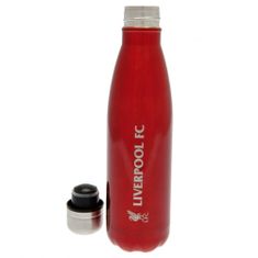 FotbalFans Luxusní Termoska Liverpool FC, metalická červená, nerez, 550ml