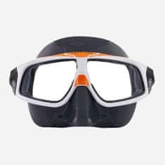 AQUALUNG Maska freedivingová SPHERA X, šedá/bílo-oranžová