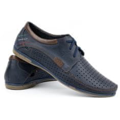 Pánská prolamovaná obuv 563 navy blue velikost 43