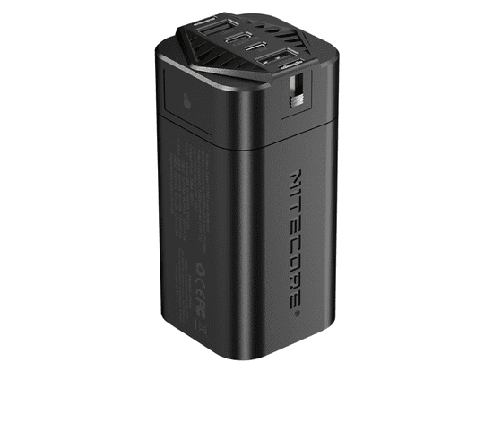 Nitecore NPB4 powerbank (4x21700) 20000 mAh 3.6V, 2xUSB-A/USB-C/micro-USB, nabíjecí kabel, pouzdro