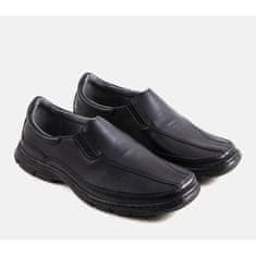 Černé pánské nazouvací boty velikost 42