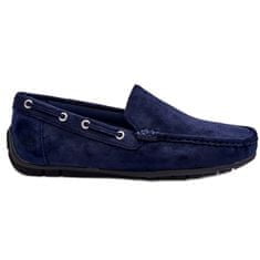 Pánské semišové mokasíny Slip-on velikost 45