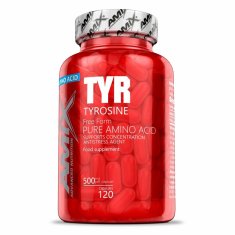 Amix Nutrition Tyrosine 500 mg, 120 kapslí