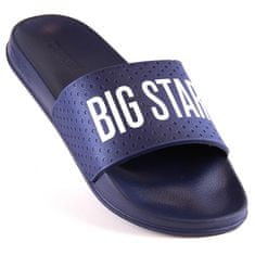 Big Star Pánské sportovní pěnové žabky navy blue velikost 41