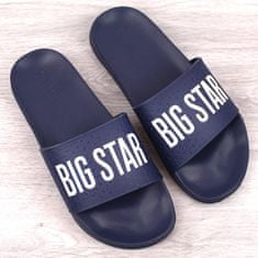 Big Star Pánské sportovní pěnové žabky navy blue velikost 41