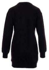 Karl Lagerfeld dámské mikinové šaty s logem černé Velikost: XS