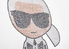 Karl Lagerfeld dámská mikina Ikonik Rhinestone s kamínky Velikost: XS