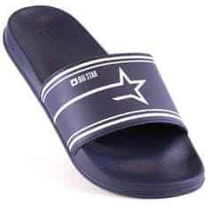 Big Star Pánské sportovní žabky navy blue velikost 43