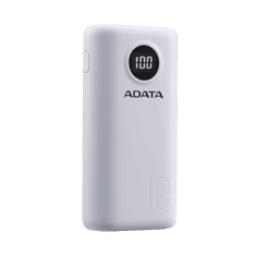 Adata ADATA P10000QCD Power Bank 10000mAh bílá