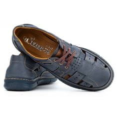 Pánská letní prolamovaná obuv 600 navy blue velikost 44