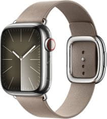 Apple Watch řemínek s moderní přezkou 41mm, S - malá, žlutohnědá