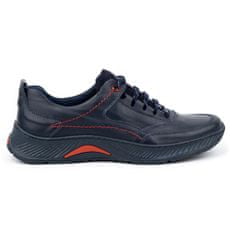 Pánská kožená obuv Sport 922K navy blue velikost 45