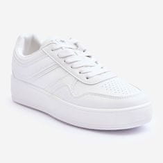 Dámská sportovní obuv na platformě White Pudina velikost 41