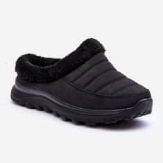 Nízké sněhové boty Slip-on Black velikost 37
