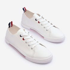 Dámská kožená sportovní obuv White velikost 39