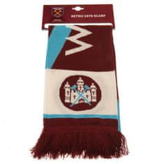 FOREVER COLLECTIBLES Šála pro fanoušky WEST HAM UNITED FC Retro 1976 Scarf