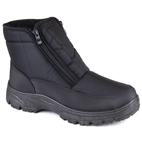 Pánské zateplené sněhové boty černé