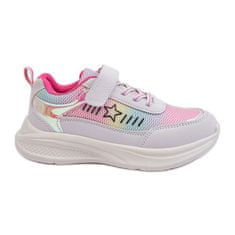 Dívčí sportovní obuv na suchý zip Multicolour velikost 35