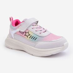 Dívčí sportovní obuv na suchý zip Multicolour velikost 35