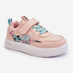 Dětská sportovní obuv na suchý zip Pink velikost 32