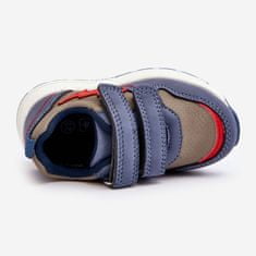 Dětská sportovní obuv na suchý zip Blue velikost 25