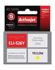 ActiveJet inkoust Canon CLI-526Y, 10 ml, new ACC-526Y