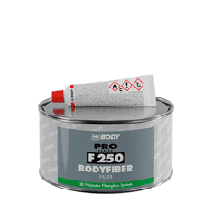 HB BODY F250 BodyFiber (1.5kg) - tmel se skelným vláknem pro tmelení středních a velkých nerovností 