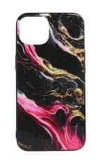 TopQ Kryt Flexible iPhone 15 Lava Pink 107674