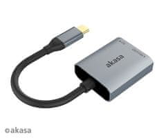 Akasa USB 3.2 Type-C Dual čtečka karet