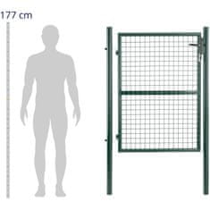 shumee Ocelová vstupní brána do zahrady 109 x 175 cm