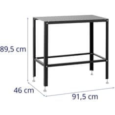 Greatstore Montážní svařovací stůl s perforovanou deskou 3 mm 91,5 x 46 cm do 100 kg