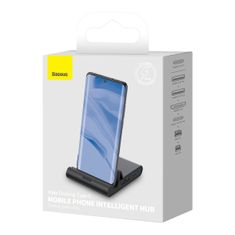 Greatstore Dokovací stanice pro mobilní telefon USB-C HUB černá