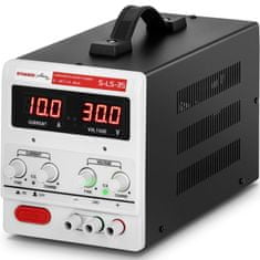 Greatstore Servisní laboratorní zdroj 0-30 V 0-10 A DC 300 W LED
