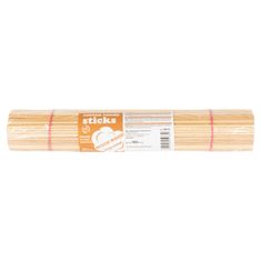 Greatstore Tyčinky z bukové cukrové vaty 40cm/4mm s certifikátem PZH 200ks