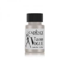 Aladine Metalická barva Leather Vogue, 50 ml - stříbrná