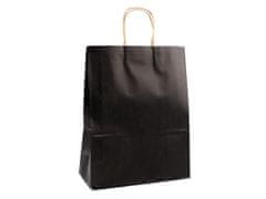 Kraftika 12ks černá dárková taška, dárkové tašky, sáčky obálky