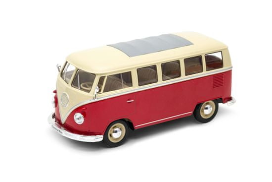 Welly - vw 1963 classical bus model 1:24 red