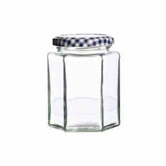 Zavařovací sklenice 0,28 l, šestihranná, Made In England / Kilner