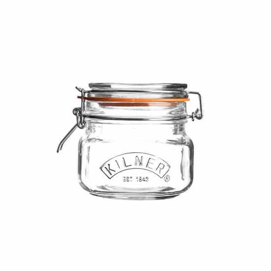 Kilner Zavařovací sklenice 0,5 l. Square Clip Top Jar / Kilner