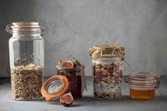 Kilner Jar 0,95 l. Facetted Clip Top Jar / Kilner