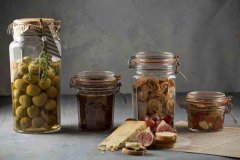 Kilner Jar 0,95 l. Facetted Clip Top Jar / Kilner