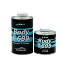 HB BODY 699 CLEAR (500ml) - lak s vysokým leskem pro vytvoření pomerančové struktury pro auta 