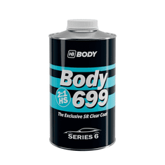 HB BODY 699 CLEAR (1l) - lak s vysokým leskem pro vytvoření pomerančové struktury pro auta 