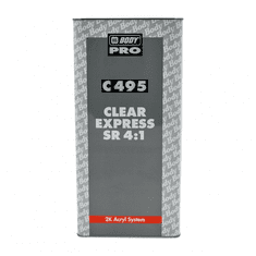HB BODY C495 (5l) - express lak prémiové kvality s vysokým leskem pro kovové i dřevěné povrchy