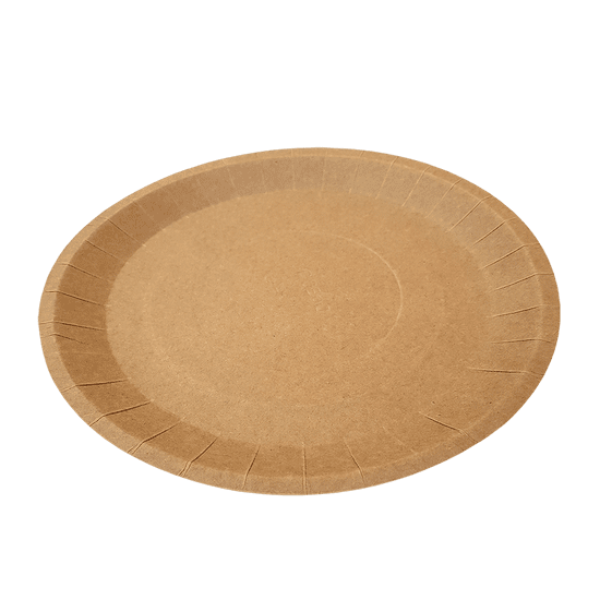 EcoRevolution Papírový talíř EKO 23 cm kraft bal/100 ks Balení: 100