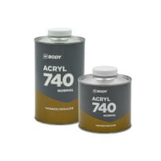 HB BODY 740 (500ml) - speciální ředidlo pro ředění 2K plničů, základů, barev a laků 