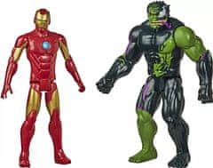 MARVEL Sada 2 Figurek 30 cm Iron Man Venomized Hulk od Hasbro))